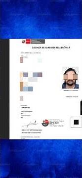 APRENDA A CAMBIAR TU LICENCIA DE CONDUCIR FISICA POR UNA ELECTRONICA AL INSTANTE #tramites