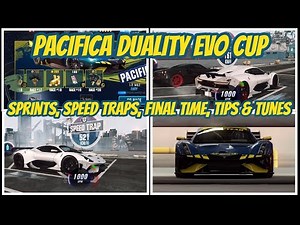 CSR 2 | Pacifica Evo Cup | Times to Beat, Tuning Advices Speed Trap & Sprint | Win BT62 Goodyear