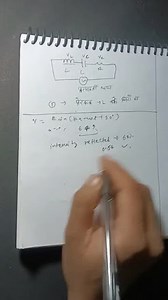 A wave travels on a light string. The equation of the waves is ... | Filo