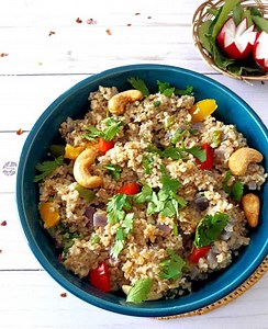 Masala Oats - Indian Savory Oats Upma