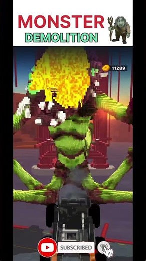MONSTER DEMOLITION 🧌 GAMEPLAY #gaming #shorts