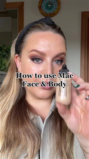 How to Use Mac Face & Body Foundation for Glowy Natural Makeup