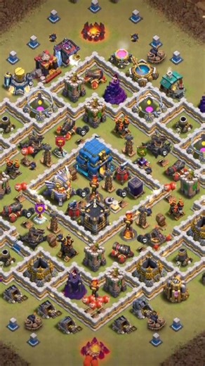 coc tawn hall 12 base layout War base #coc #clashofclans #cocbases