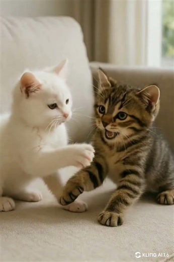 Adorable Cat vs. Puppy Showdown! 🐱🐶