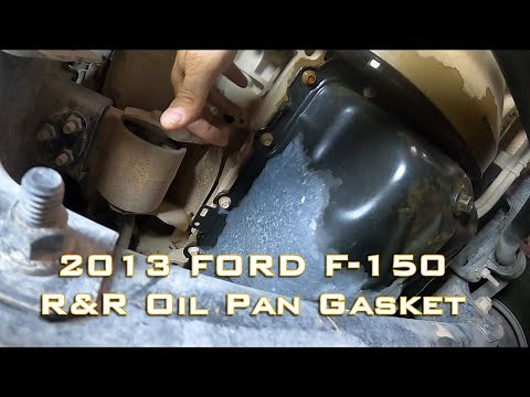 2013 Ford F150 5.0L Oil Pan Gasket Leak