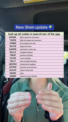 Active SHEIN Codes right now ( nov 2025)