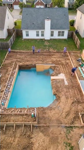 Luxury backyard update 💡 #shortvideo #youtubeshorts #highlights