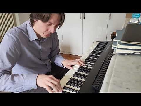 Chopin Ballade in G Minor Op 23 on a Roland FP-30X