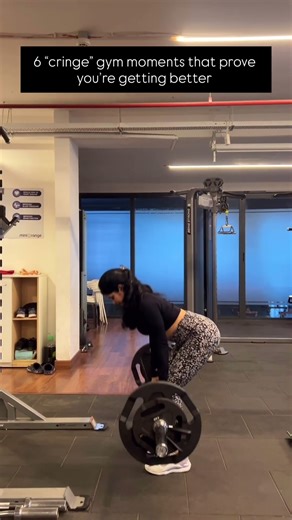 6 “cringe” gym moments that prove you’re getting better