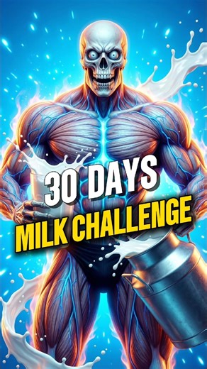 "What if you drink milk daily for 30 days." #skeleton #shorts