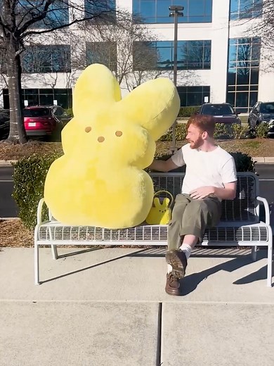 Easter is coming! Our PEEPS bring the best surprises. 👀🐰💛