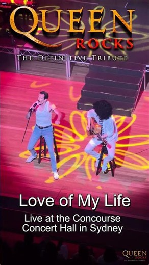 👑🤘 QUEEN ROCKS 💖💝 LOVE OF MY LIFE - LIVE!