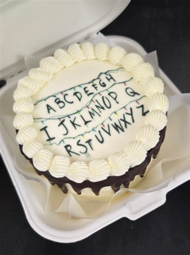 Bento Cake Inspired by Stranger Things