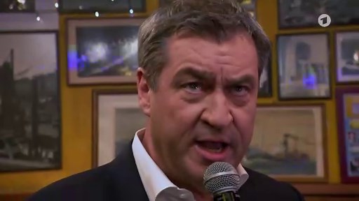 Markus Söder singt "Sie hieß Mary Ann"