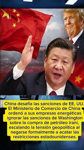 China desafía a EE. UU. 🇨🇳🇺🇸