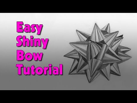 How to draw a bow in pencil easy for beginners.
