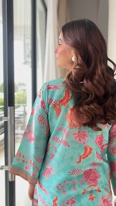 Easy, breezy, main-character florals 🌸💅 The Bluebell Co-ord, doing the most. - Luxury Pret. Festive 26. Light festive. Festive Coord. Festive Outfit. Holiday Season. Blush Pink. Pink. Florals. Winter Colours. Jewel Tones. Kaftan. Winter Wear. Festive Coords. Floral Coords. Winter wear. Festive Outfits. fyp. | Seeaash