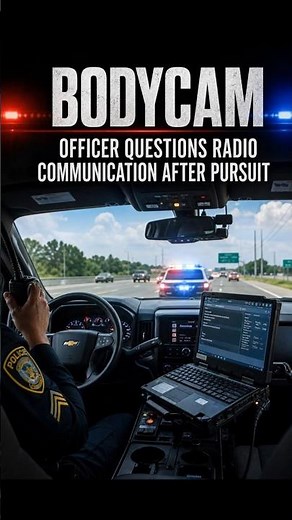 BODYCAM: Officer Questions Radio Communication After Pursuit