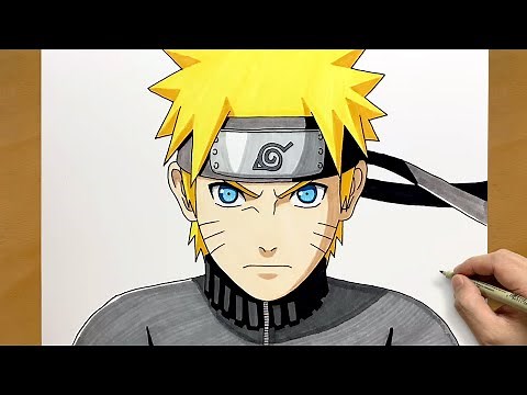 How to Draw Naruto Uzumaki Step by Step || Naruto Drawing Tutorial || Easy Anime Art