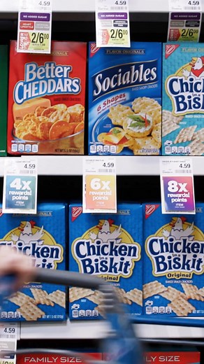 It’s the season to stack up rewards! Earn 4, 6, or even 8 times the points on select products. Redeem them for savings on gas and groceries, and remember to enter your rewards phone number at checkout to keep the points rolling in! 💸🥳 | Albertsons Market