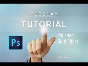 How to Create a Polished Gold effect in Photoshop