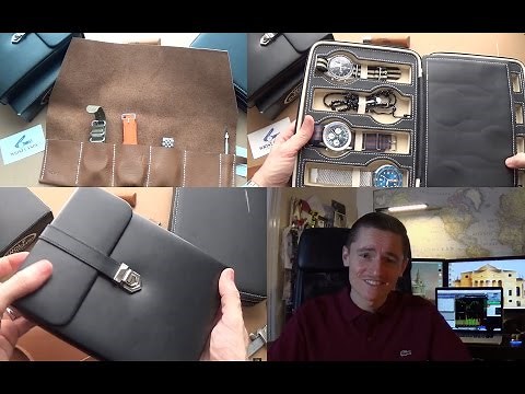 The Best 3 Travel Cases For Your Watches - Wolf Design, WCWC Luxury Watch Roll & Deals On Amazon