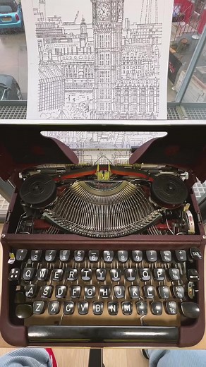 Artistic Typewriter ASMR Inspiration