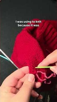 fixing the drop stitch