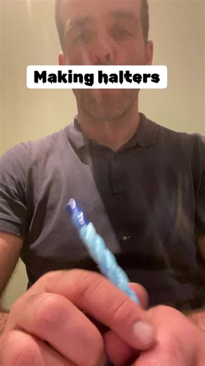 Crafting Handmade Halters for Show Cattle