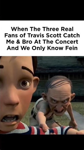 Travis Scott Concert Meme