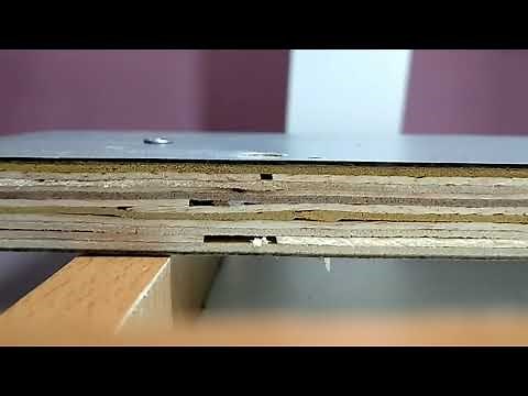 How to screw insert into plywood perfectly