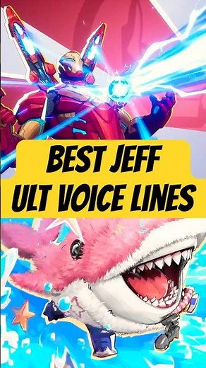 Jeffs Ultimate Voice Lines Are Hilarious #marvelrivals FT. EVERYONE