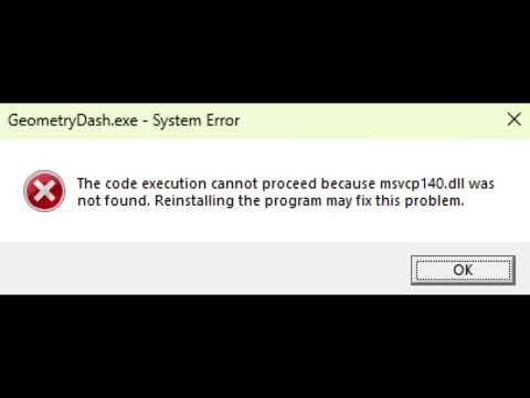 msvcp140.dll was not found