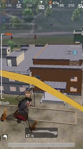 Perfect Parachute Landing in PUBG! 🪂 Smooth Entry for the Win 💥 #pubgshorts