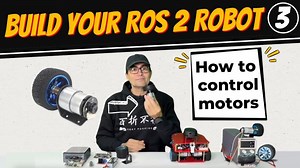 Building Your 1st ROS 2 Robot Ep.3: How To Control Motors | Ricardo Tellez