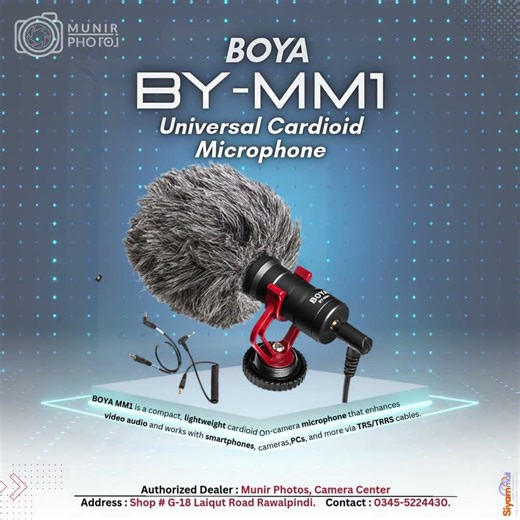BOYA BY-MM1-Eid Sale! | Munir PhotoPost & Camera Center