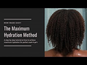 10 Minute Max Hydration for 4C/ Low Porosity Hair