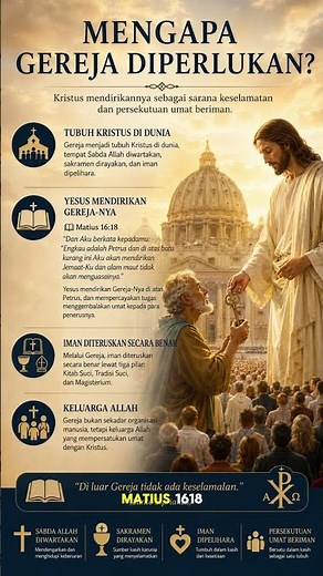 Mengapa Gereja Itu Penting? Dasar Iman Katolik tentang Gereja Kristus