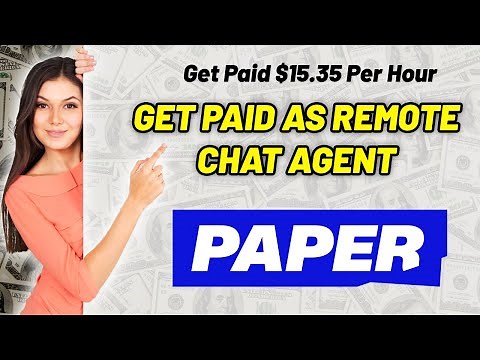 Get Paid $15.35/hr as a Remote Chat Agent (Part Time) | Remote Chat Support Jobs