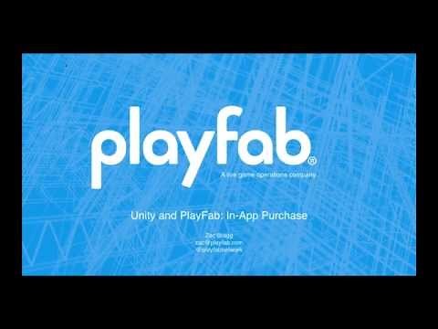 Getting started with Unity and PlayFab - In app purchases