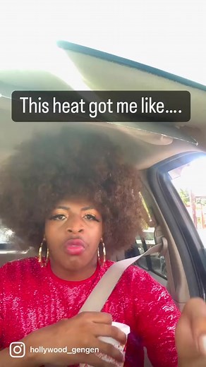 This heat got me like… 🥵☀️ it’s tooHot for wigs!! - Auntie Renee #funny#missrenee | Itsmsrenee