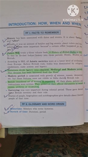 solutions Class 8 history Chapter 1 Introduction : How When and Where question answers #shorts
