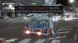 This drone ambulance could save thousands of lives. Courtesy: http://www.argodesign.com/work/drone-ambulance-argodesign.html | The Independent