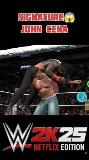 😍 WWE 2K25 Android Game 4K Gameplay | John Cena Returns 🔥 #WWE2K25 #WWE #Gaming #AndroidGaming