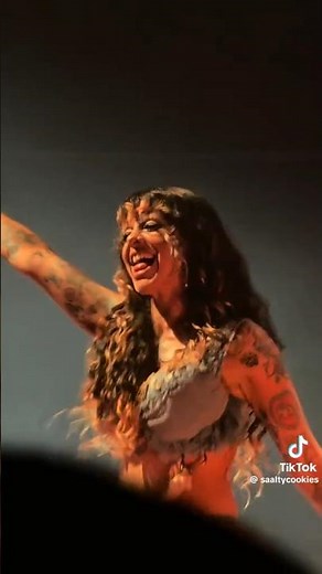 Melanie Martinez performing white boy with a gun Hades the sacrifice tour night 3