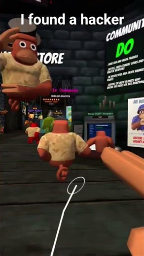 I found a hacker in vr #vr