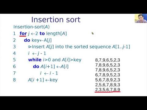 三個簡單的排序演算法：insertion sort, selection sort, bubble sort