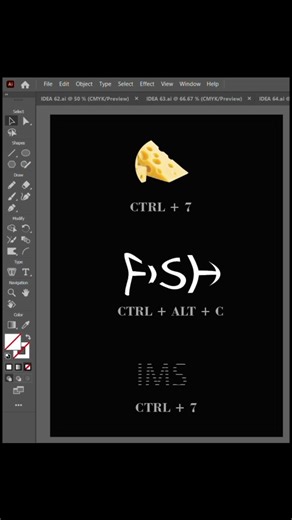 Riyabahety on Instagram: "Day 21 of | Adobe Illustrator Series | ✨ Dm for projects ✨ Follow @ria_designhub #graphicdesign #illustratortips #adobeillustrator #designprocess #logotutorial 3d"