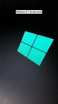 Windows 8.1 format kurulum atıyorum pc'den ‪@nikolaenes‬ ‪@AlperEmakin‬ ‪@EnsarTech05‬