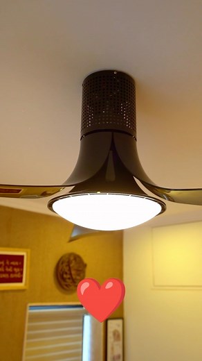 Anemos fans got us feeling 😍🥰❤️🤩 Check out the link in bio to see our latest collection of luxury fans! #emojiday #loveemoji #fans #wearefans #interiors #indoors #bedroomaesthetic #diningtabledecor ! | Anemos